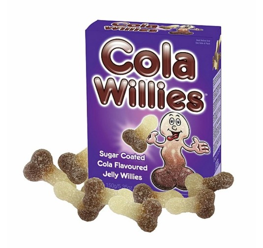 Żelki w kształcie penisów - Cola Willies